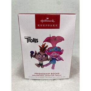 Hallmark Keepsake 2022 Friendship Rocks Dreamworks‎ Animation Trolls Ornament